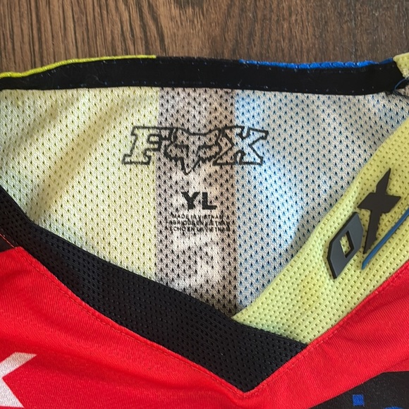 Fox youth racing jersey size large - Picture 2 of 4